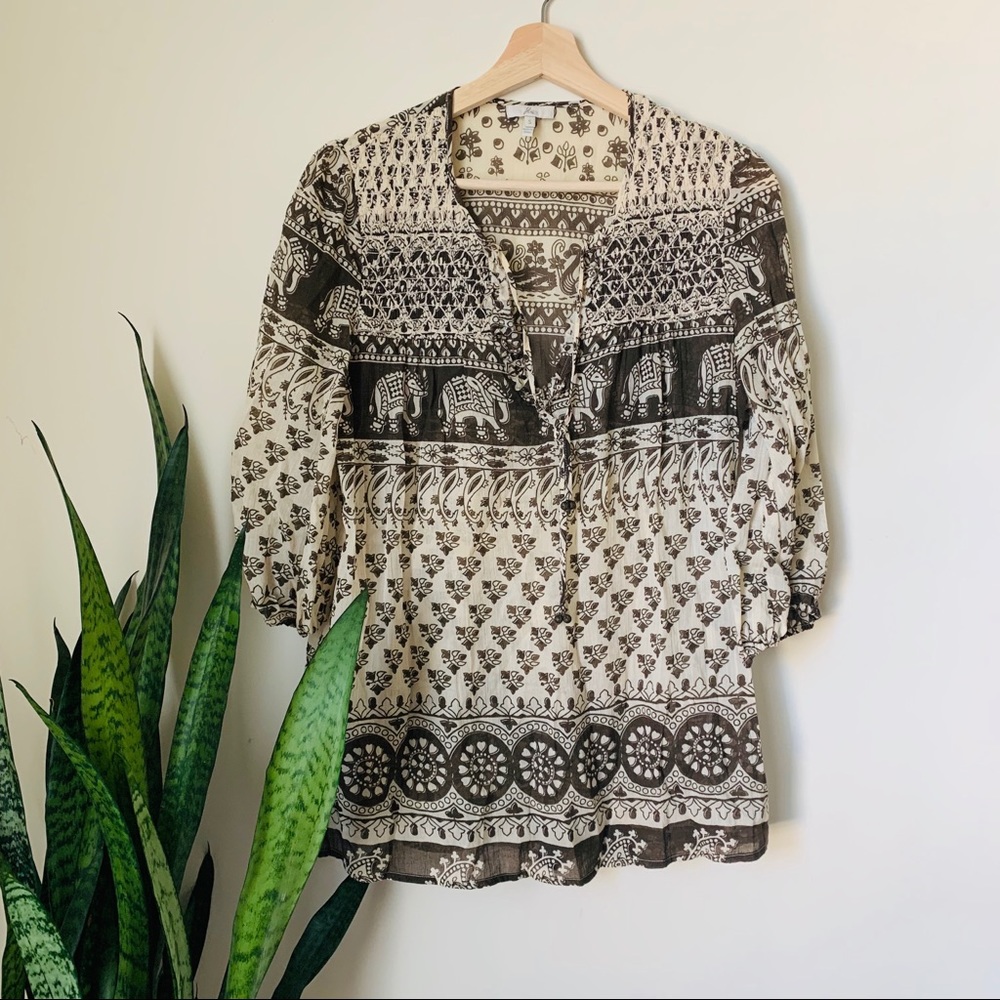 Joie tunic top cover up